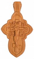 Крест нательный из дерева (50х30 мм) (арт. 10012)
